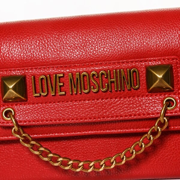 Damska torebka LOVE MOSCHINO TOREBKA CLUTCH BAG jc4291pp0dkc0500 kolor czerwony