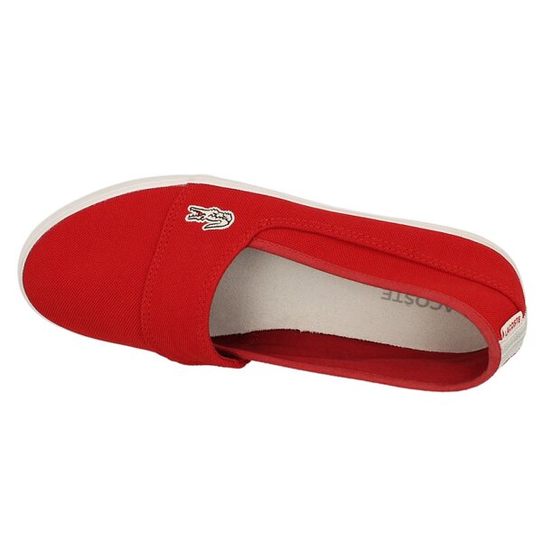 Damskie trampki LACOSTE MARICE COR 725spw4003rg7 kolor czerwony