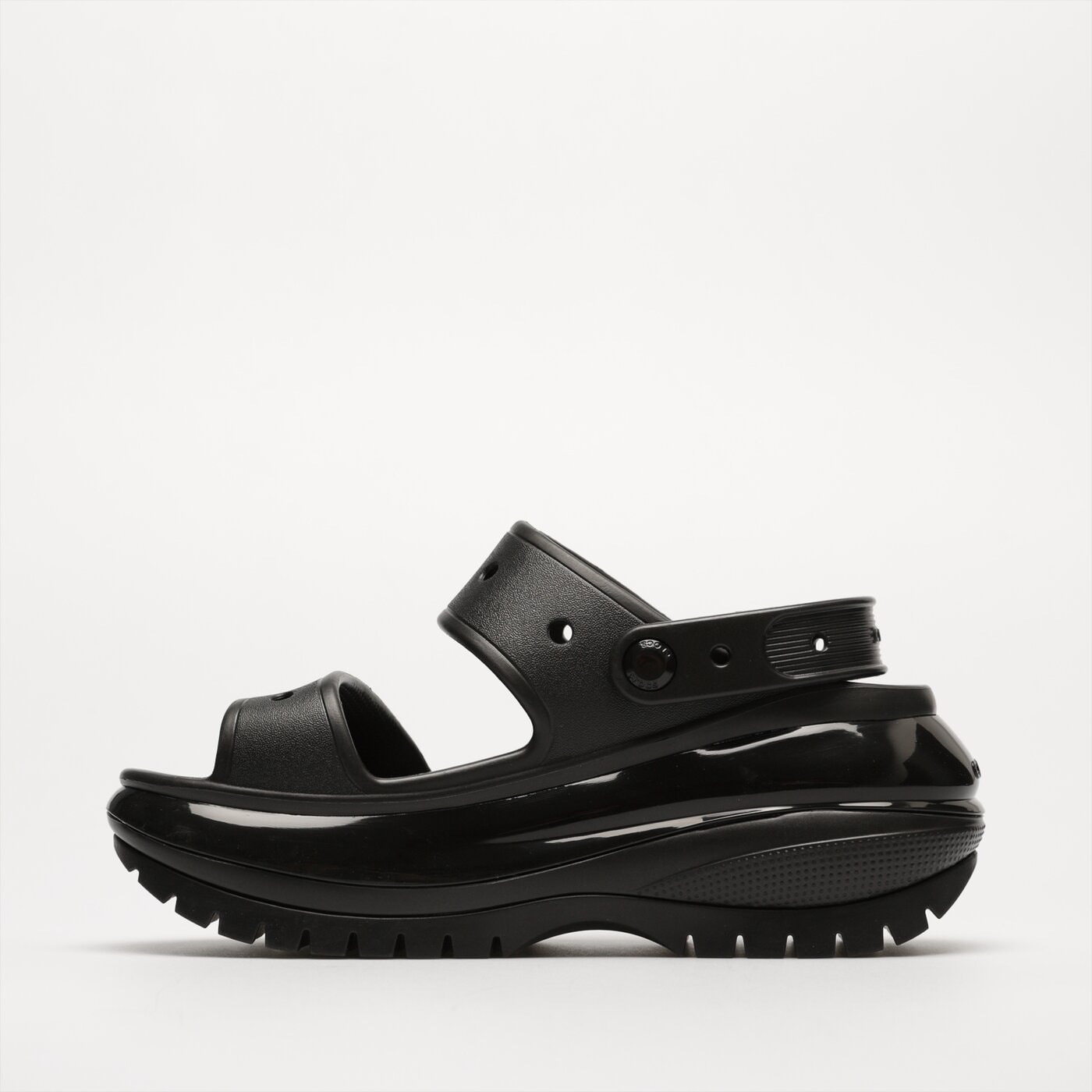 Damskie sandały CROCS CLASSIC MEGA CRUSH SANDAL 207989001 kolor czarny