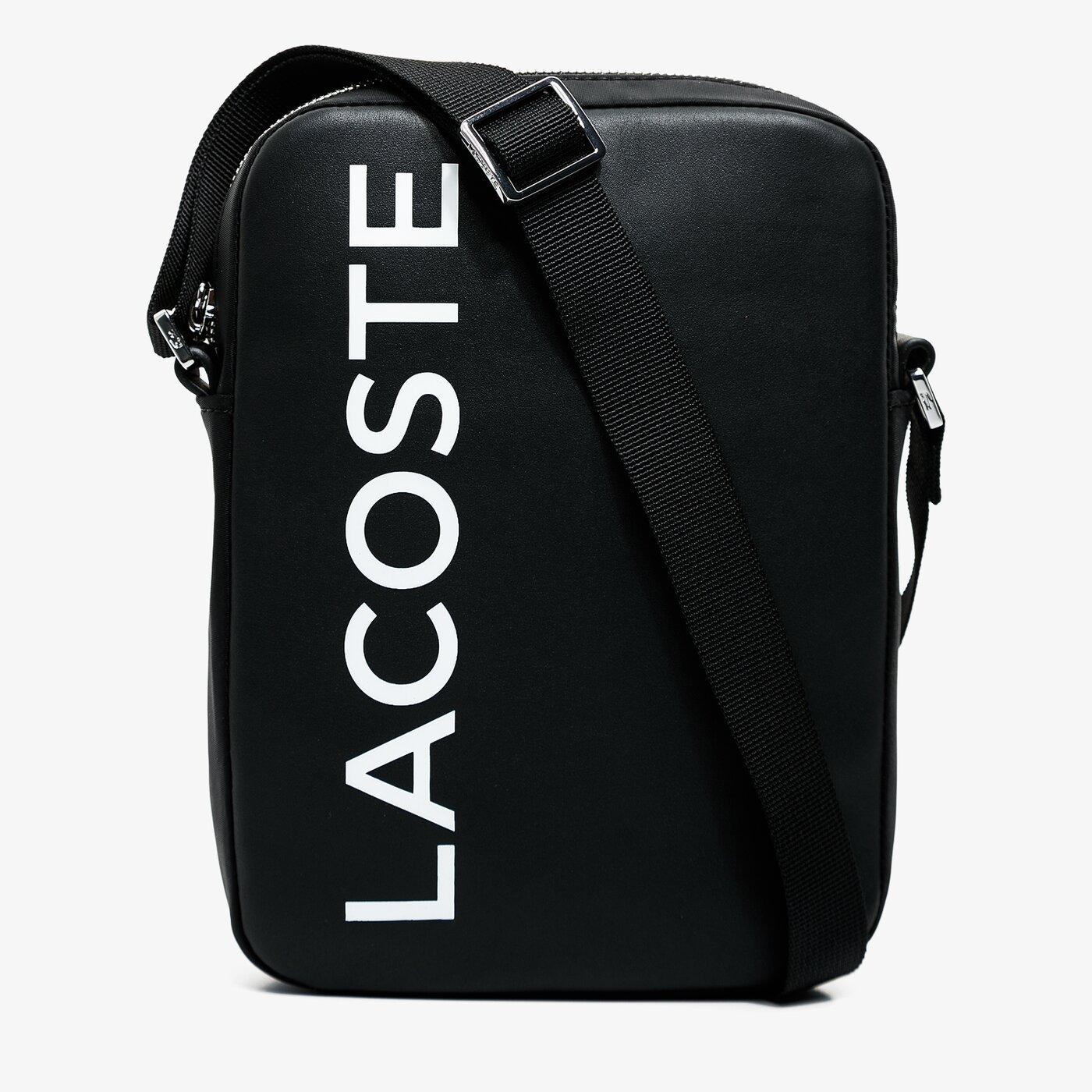LACOSTE TORBA L.12.12 CUIR ANIMATION CAMERA BAG nh2933ia279 kolor czarny