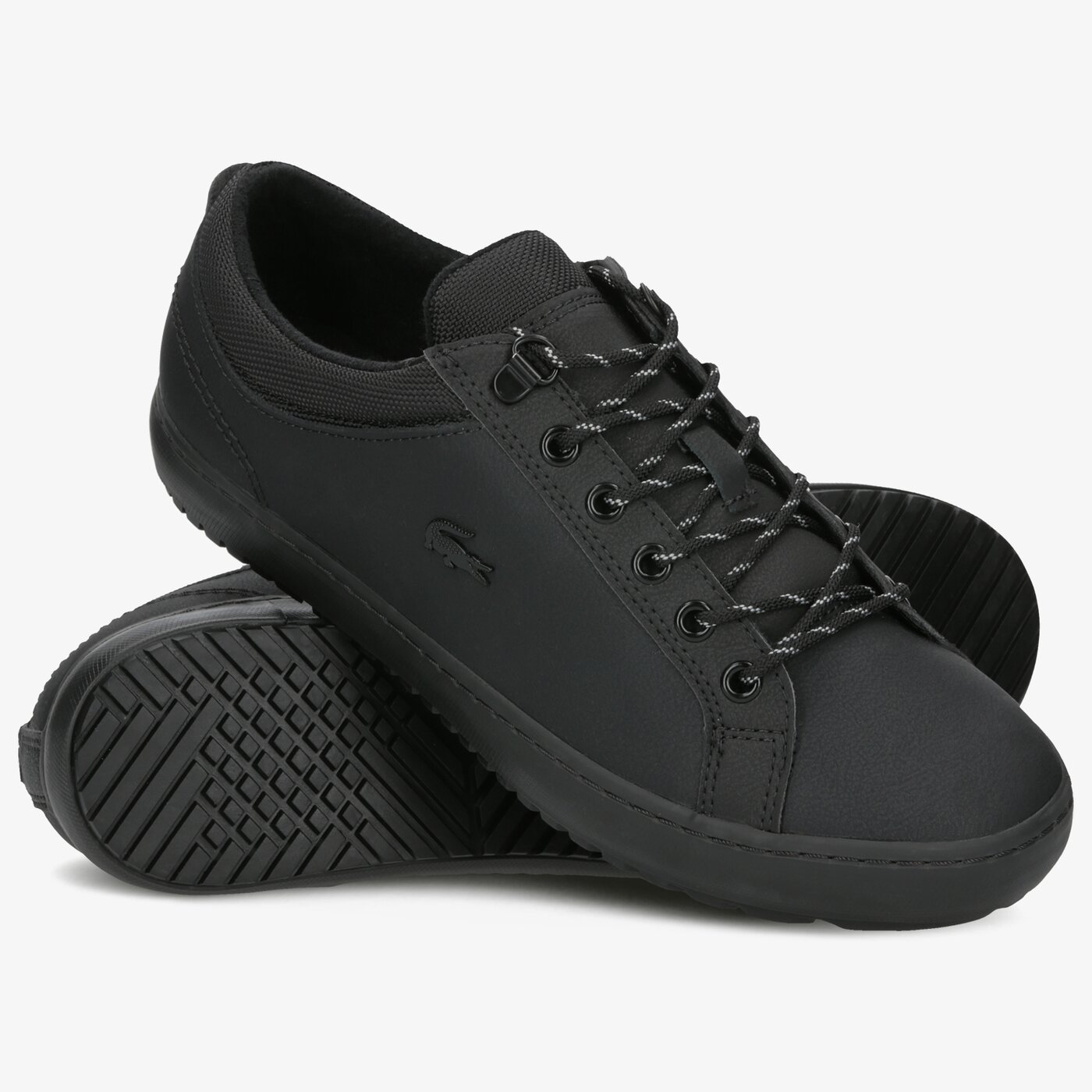 Męskie sneakersy (buty) LACOSTE STRAIGHTSET INSULATE 319 3 CMA 738cma006302h kolor czarny