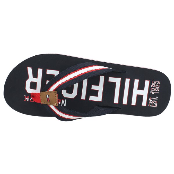 Męskie klapki TOMMY HILFIGER B2285ANKS 11D fm56820929403 kolor granatowy