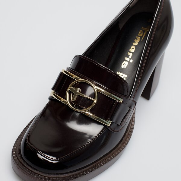 Damskie szpilki / czółenka TAMARIS LOAFERS 70 MOC 1-1-24407-29-304 kolor brązowy