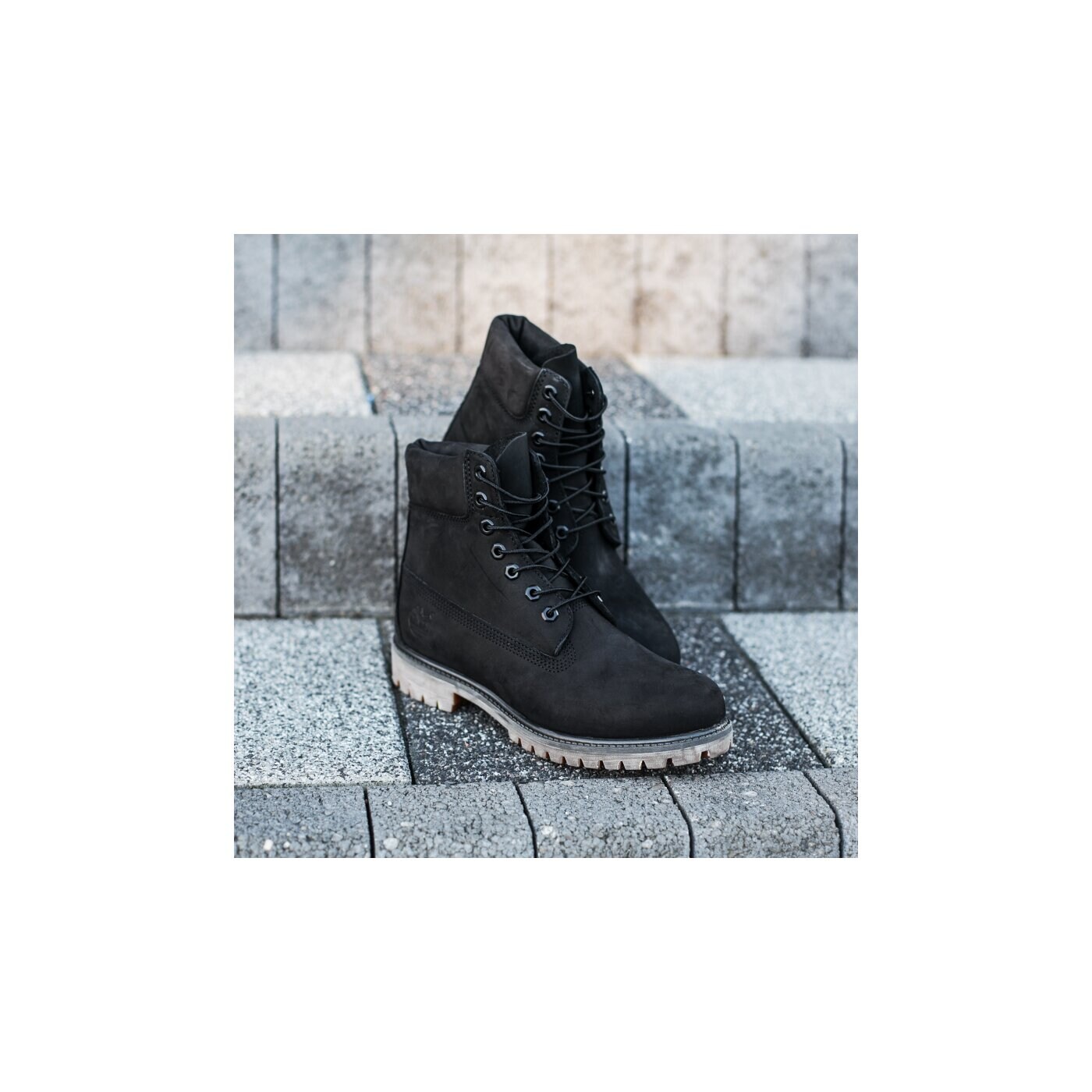 Męskie buty za kostkę TIMBERLAND PREMIUM 6 INCH BOOT a114v kolor czarny