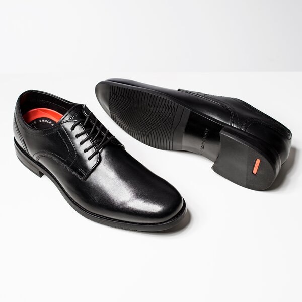 Męskie półbuty ROCKPORT SP PLAIN TOE m77056 kolor czarny