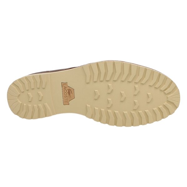 Męskie buty za kostkę LACOSTE SHERBROOKE OUTDOOR HI  728srm0062b23 kolor brązowy