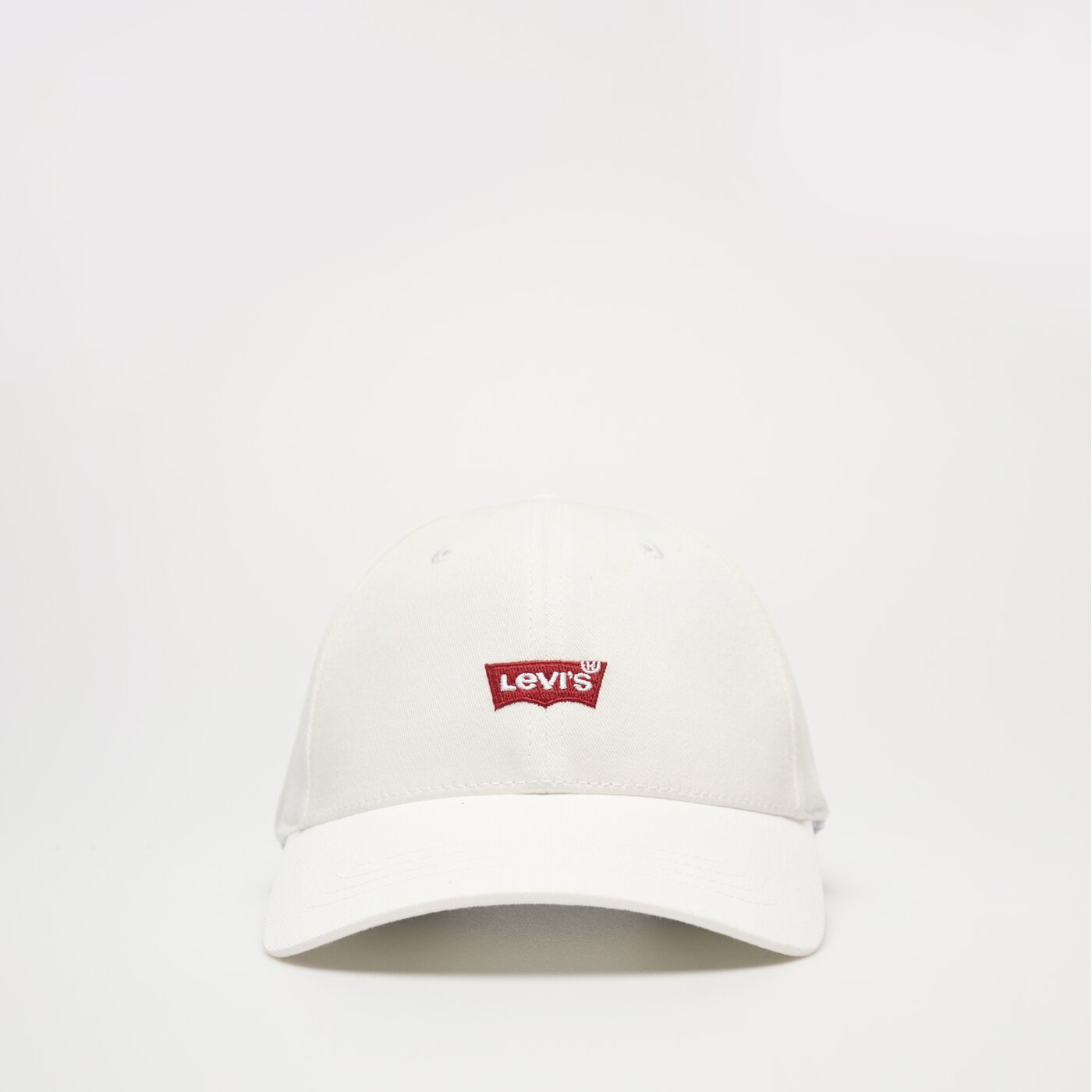 Damska czapka z daszkiem LEVI'S CZAPKA HOUSEMARK FLEXFIT CAP d7723-0001 kolor biały