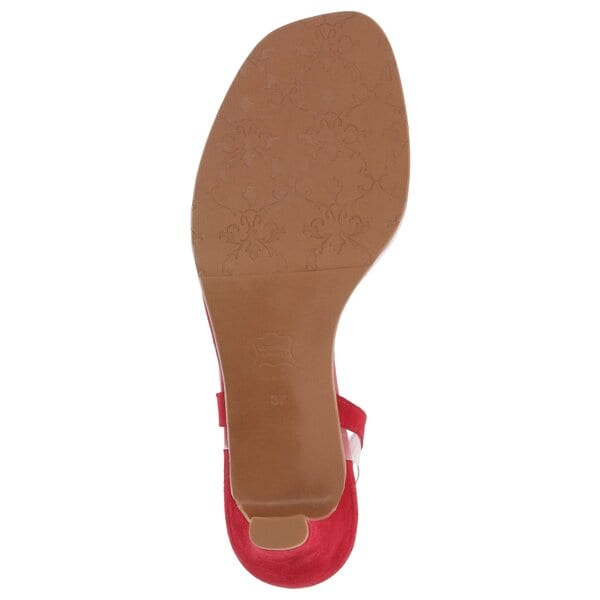 Damskie sandały SYMBIOSIS CARMEN SANDALS  sywc1190021 kolor czerwony