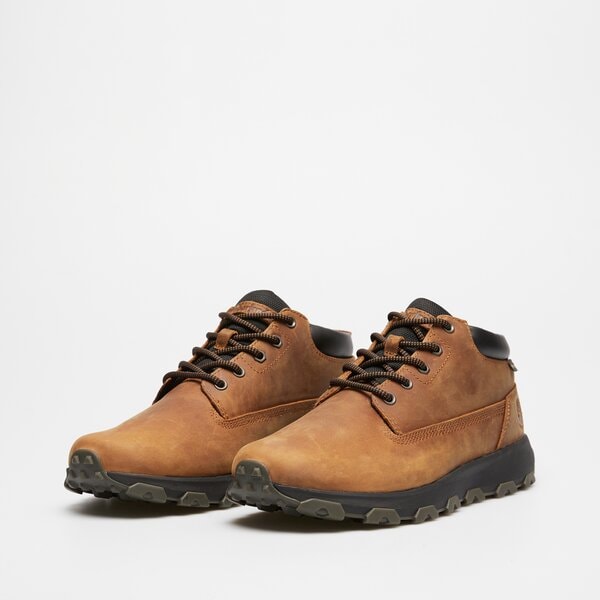 Męskie buty outdoor (trekkingowe) TIMBERLAND WINSOR PARK MID LACE GTX SNEAKER tb0a41j7em41 kolor brązowy