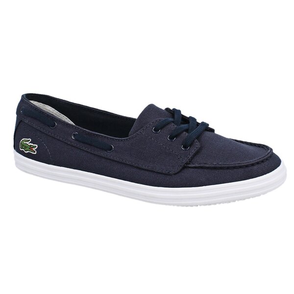 Damskie trampki LACOSTE ZIANE DECK RES 729spw1030db4 kolor granatowy