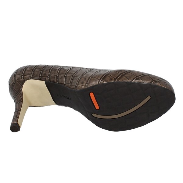 Damskie szpilki / czółenka ROCKPORT STO7H95 PLAIN PUMP v74938 kolor brązowy