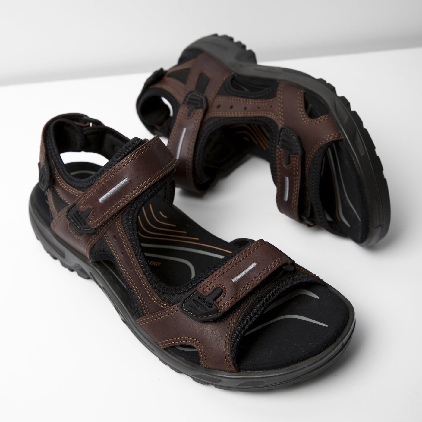 Męskie sandały ECCO OFFROAD 82209401280 kolor brązowy