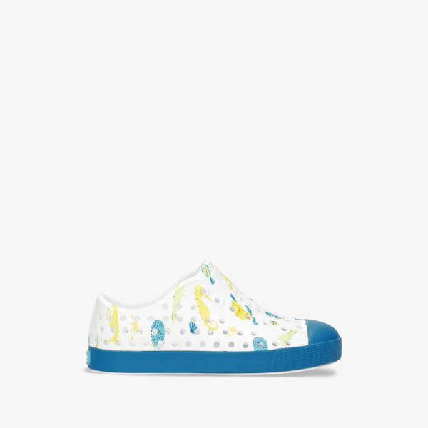 Dziecięce trampki NATIVE JEFFERSON PRINT CHILD 13100101-8970 kolor biały