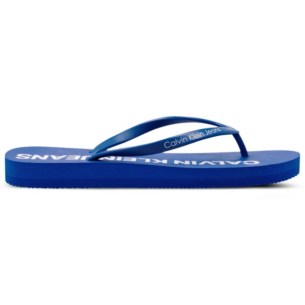 Damskie klapki CALVIN KLEIN DORI r7783nub kolor niebieski