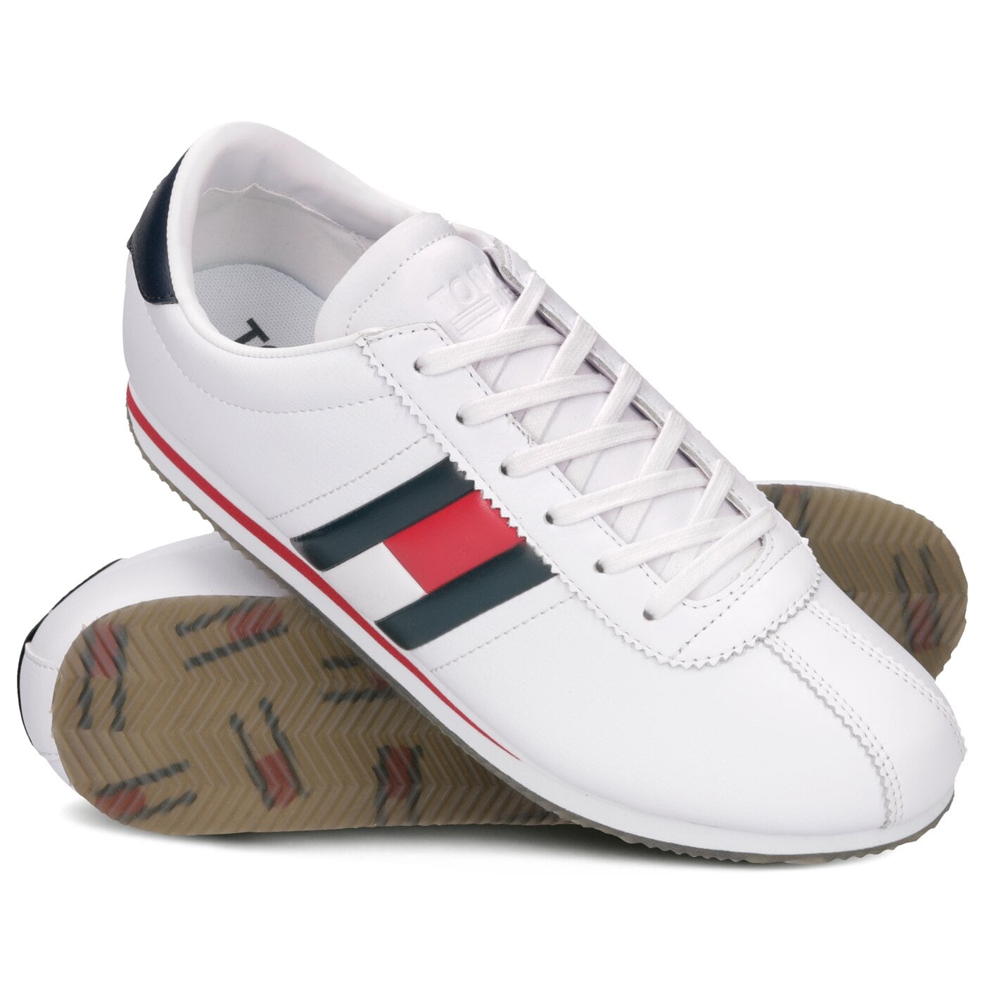 Męskie sneakersy (buty) TOMMY HILFIGER TREY 1A1 em0em00182100 kolor biały