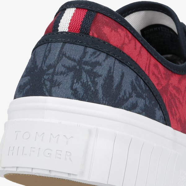 Męskie trampki TOMMY HILFIGER ELEVATED RWB PRINT VULC fm0fm036180gz kolor granatowy