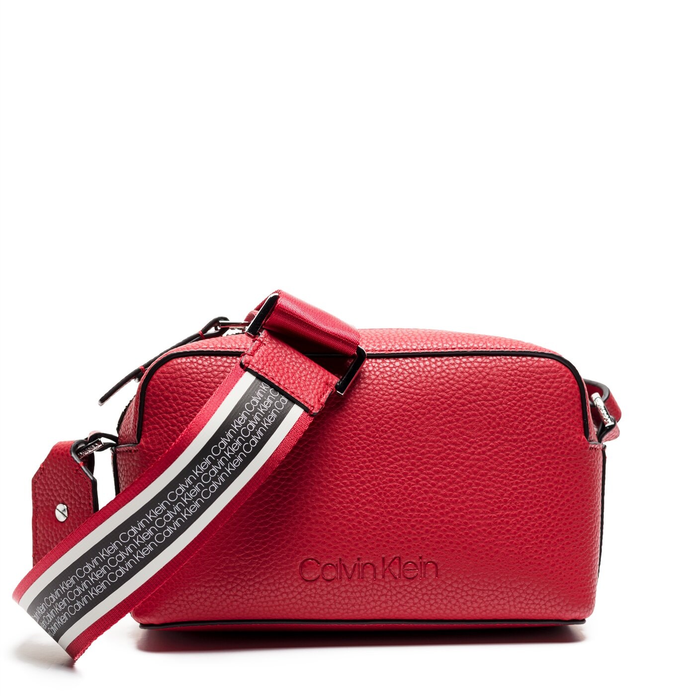 Damska torebka CALVIN KLEIN TOREBKA RACE CROSSBODY k60k604881640 kolor bordowy