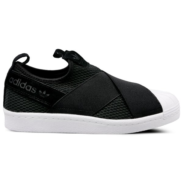 Damskie sneakersy (buty) ADIDAS SUPERSTAR SLIP ON W b37193 kolor czarny