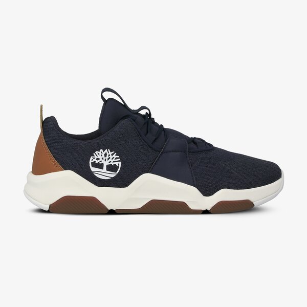 Dziecięce sneakersy (buty) TIMBERLAND EARTH RALLY FLEXIKNIT OX tb0a2drg0191 kolor granatowy