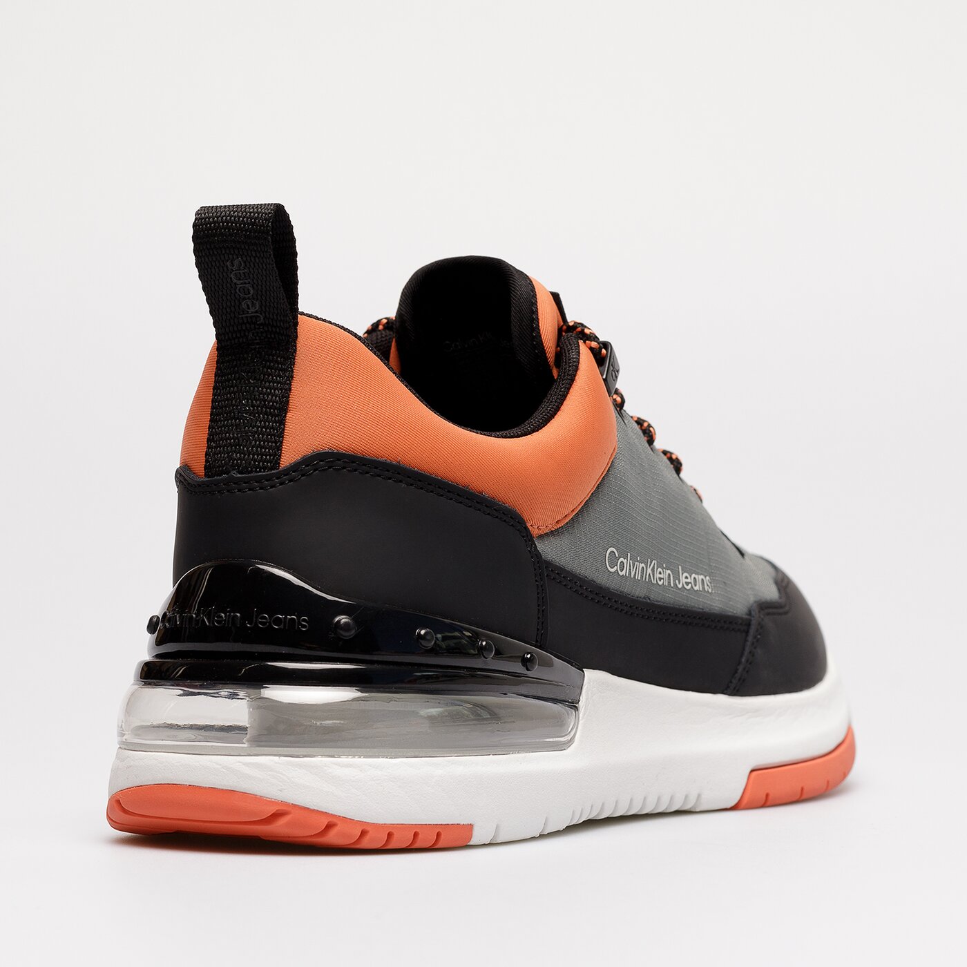 Męskie sneakersy (buty) CALVIN KLEIN SPORTY RUNNER COMFAIR LACEUP LTH ym0ym005170iw kolor biały