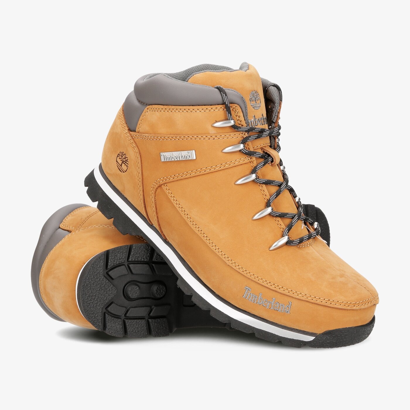 Dziecięce buty outdoor / trekkingowe TIMBERLAND EURO SPRINT  tb06690r2311 kolor żółty
