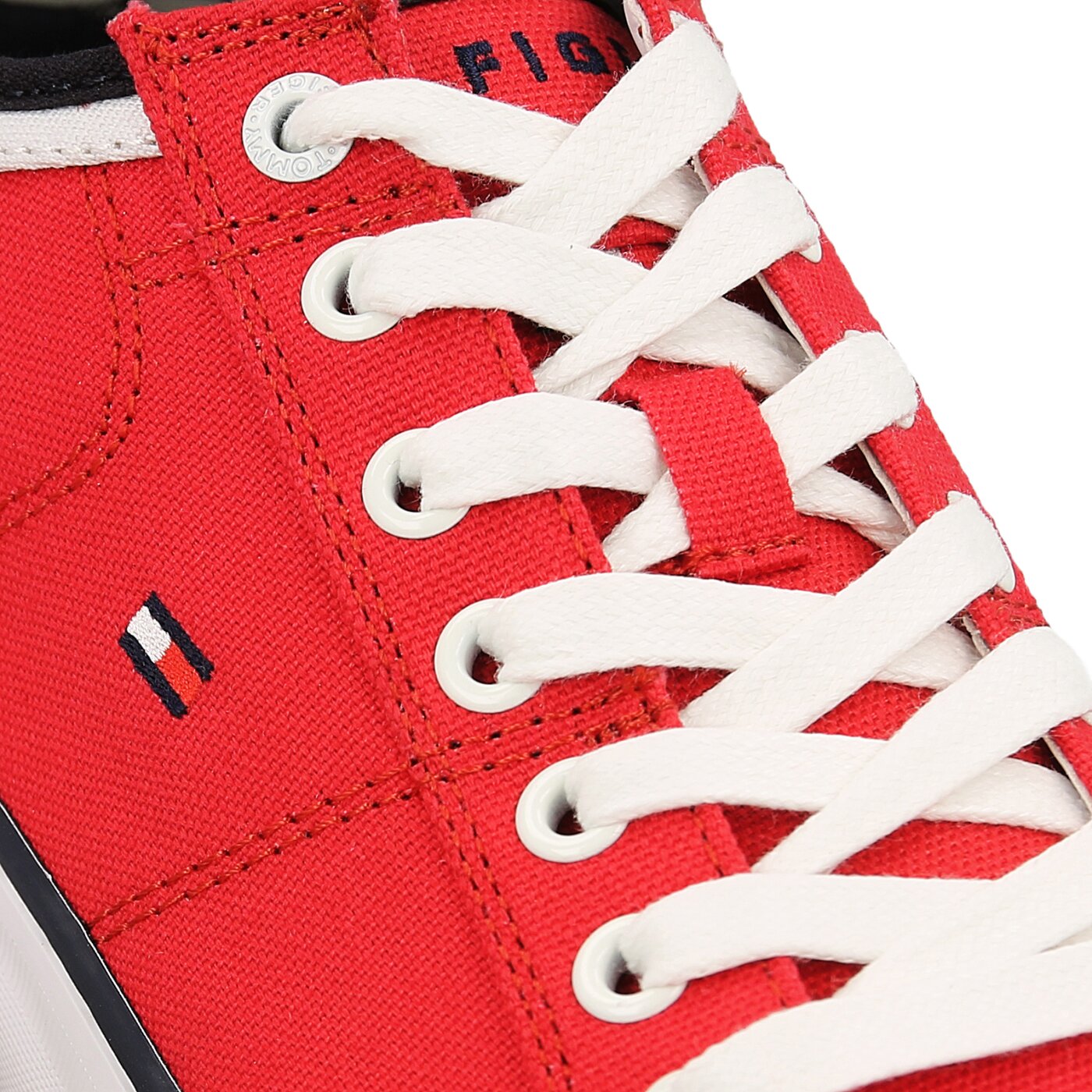 Męskie trampki TOMMY HILFIGER H2285ARRINGTON 5D2 fm0fm00543611 kolor czerwony