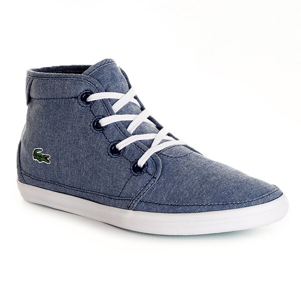 Damskie trampki LACOSTE ZIANE CHUKKA CAM 725spw401111c kolor niebieski