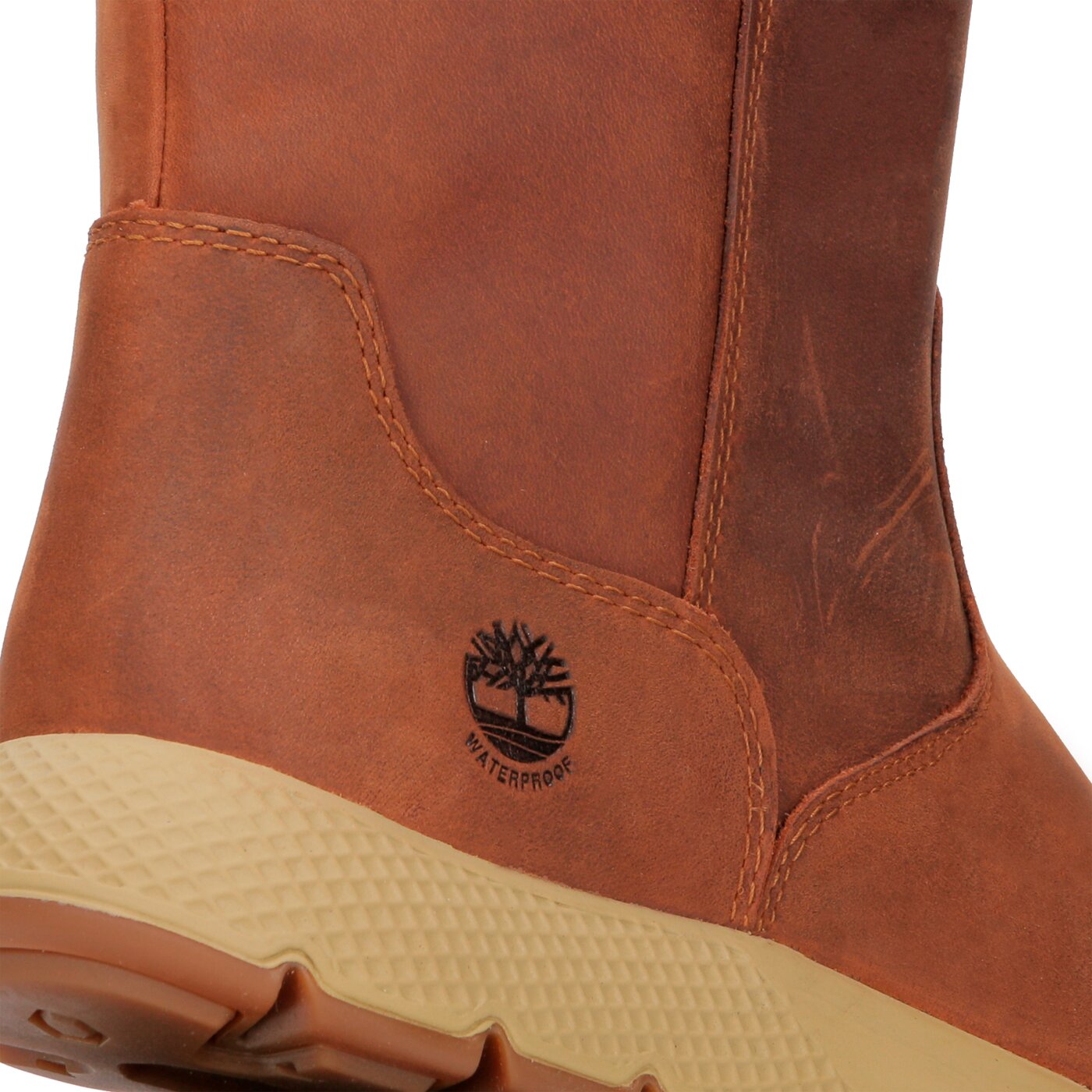 Dziecięce buty za kostkę TIMBERLAND METROROAM 8 IN WP PO a1vsa kolor brązowy