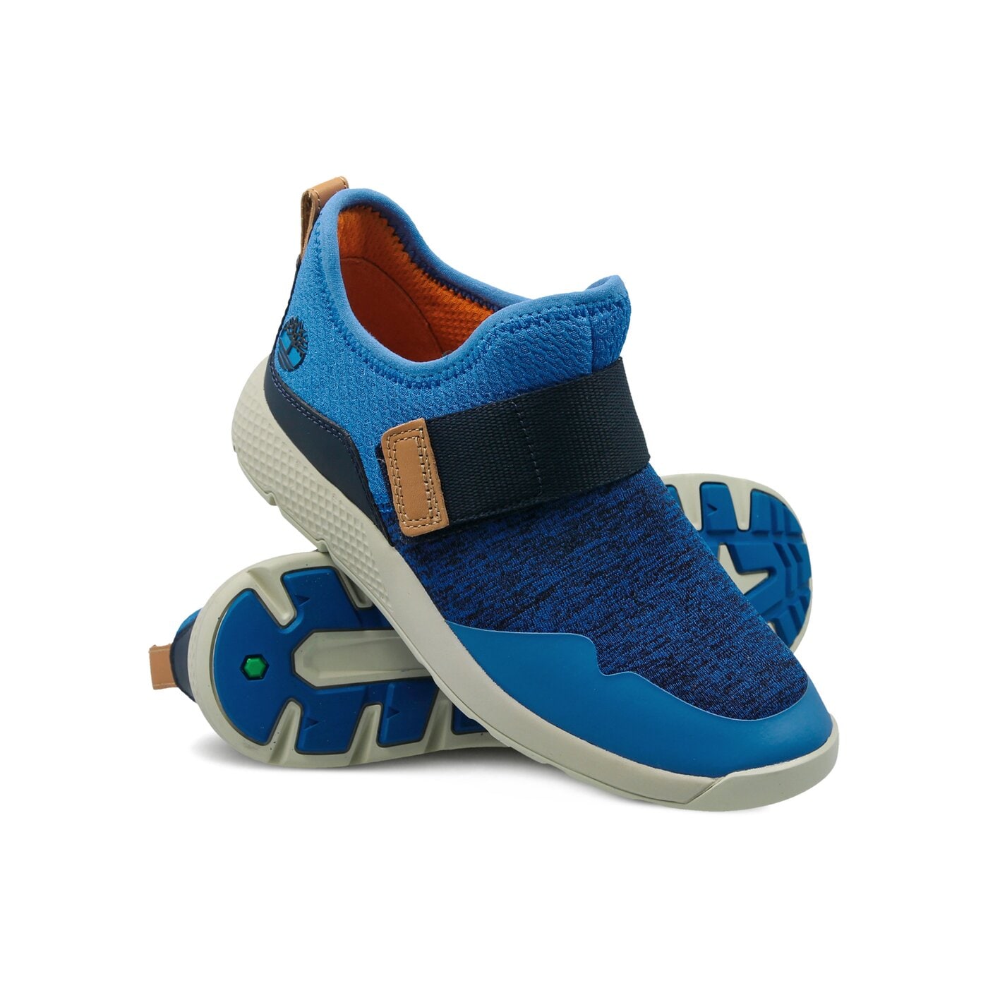 Dziecięce sneakersy (buty) TIMBERLAND FLYROAM FABRIC H&L OX a1lcr kolor niebieski