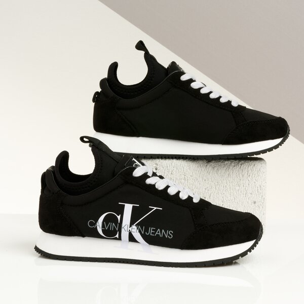 Damskie sneakersy (buty) CALVIN KLEIN JOSSLYN r0825blk kolor czarny