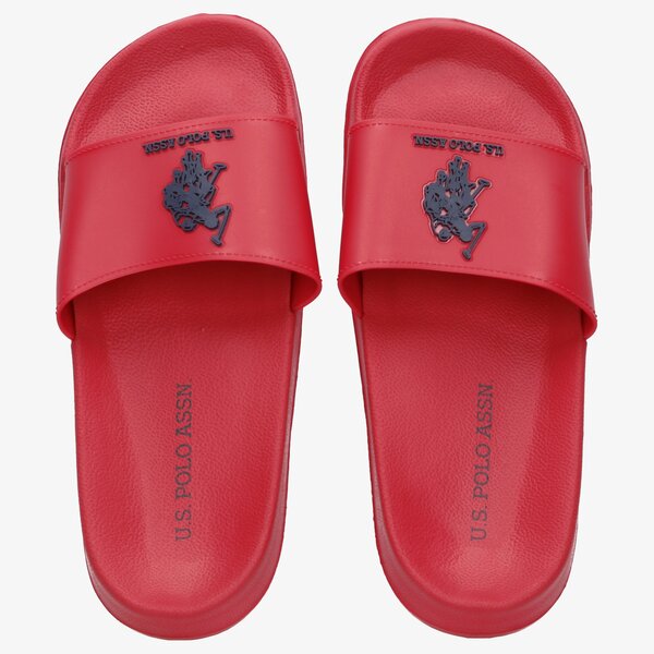 Męskie klapki U.S. POLO ASSN GAVIO001M gavio001red kolor czerwony