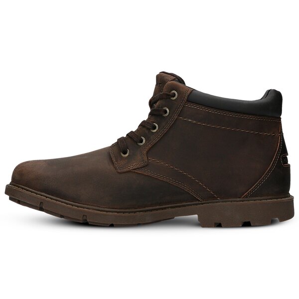Męskie buty za kostkę ROCKPORT RGD BUC WP BOOT v81617 kolor brązowy
