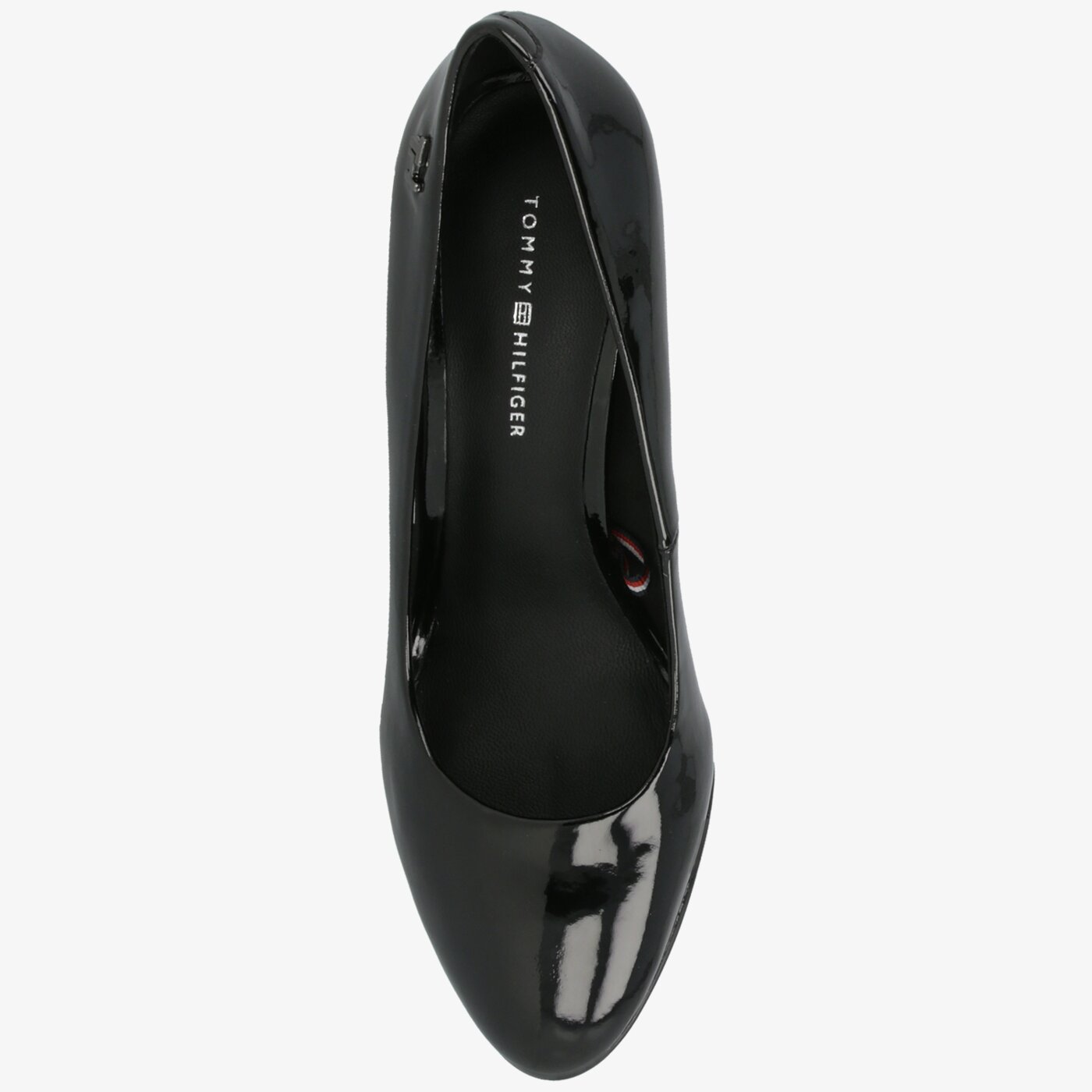 Damskie szpilki / czółenka TOMMY HILFIGER ELEVATED PATENT HIGH PUMP fw0fw04586bds kolor czarny