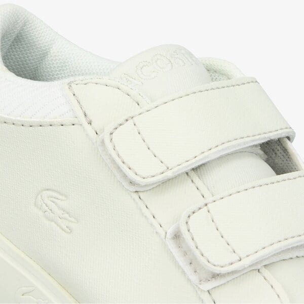 Dziecięce sneakersy (buty) LACOSTE STRAIGHTSET 319 4 CUI 738cui002118c kolor biały