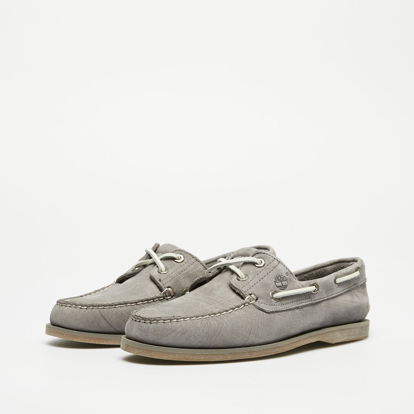 Męskie mokasyny TIMBERLAND CLASSIC BOAT BOAT SHOE MEDIUM tb0a4187el81 kolor szary
