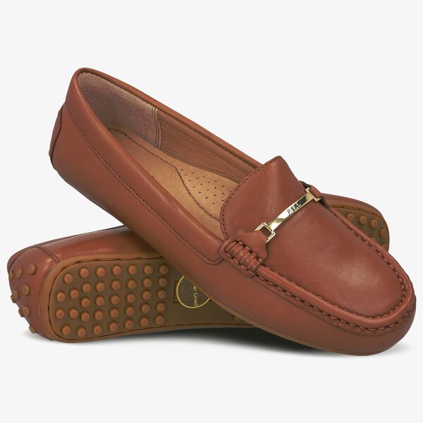 Damskie espadryle LAUREN RALPH LAUREN BRIONY  802724348002 kolor brązowy