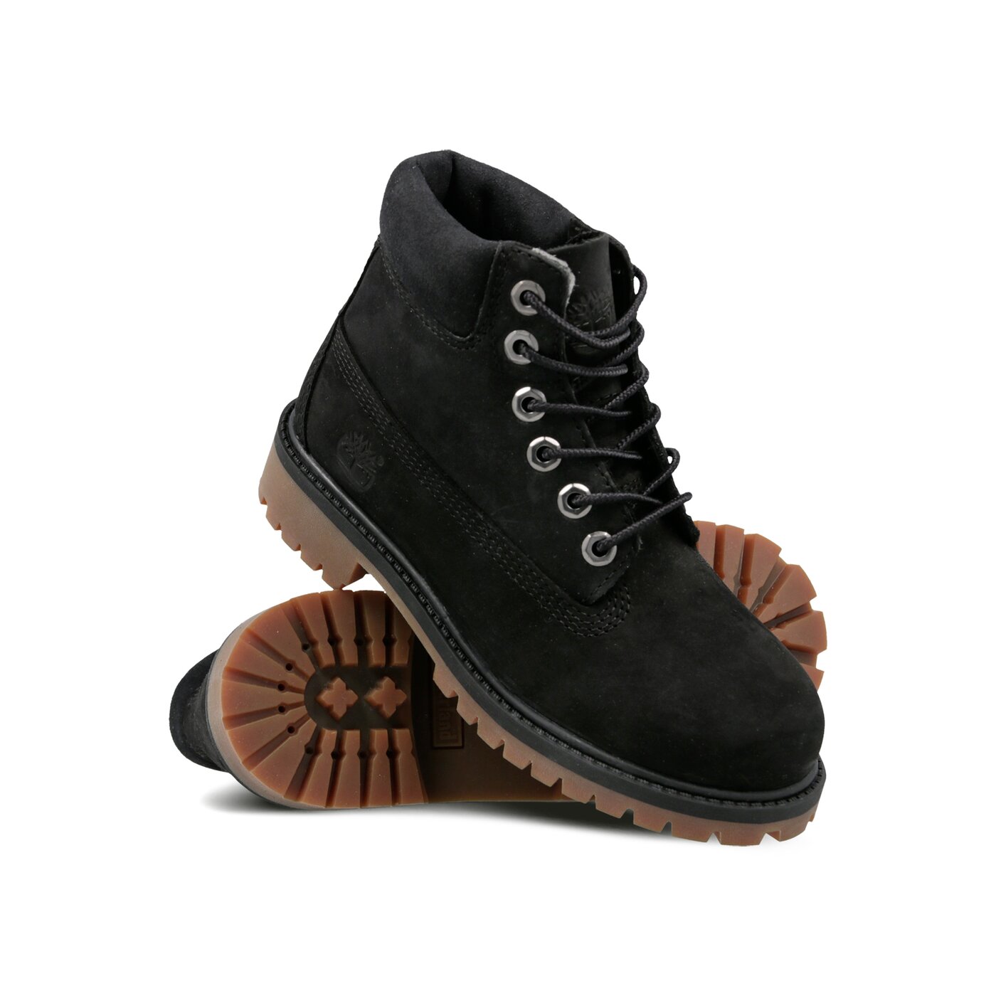 Dziecięce trapery TIMBERLAND PREMIUM 6 INCH WP BOOT  a11av kolor czarny