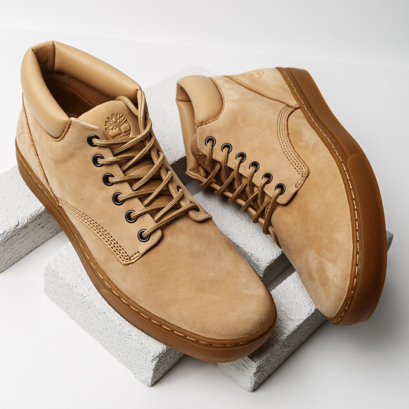 Męskie trampki TIMBERLAND ADV2.0 CUPSOLE CHUKKA  ca1nfd kolor brązowy