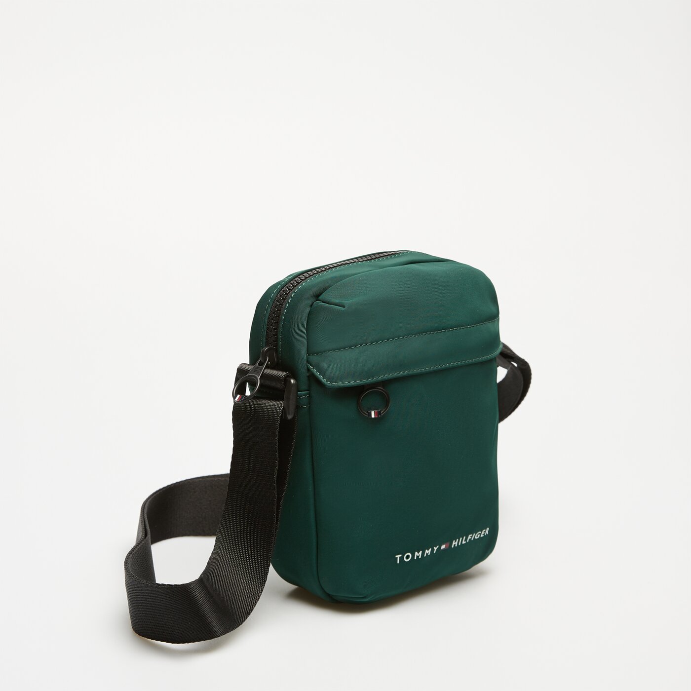 Damska torebka TOMMY HILFIGER TOREBKA TH SKYLINE MINI REPORTER am0am11790mbp kolor zielony