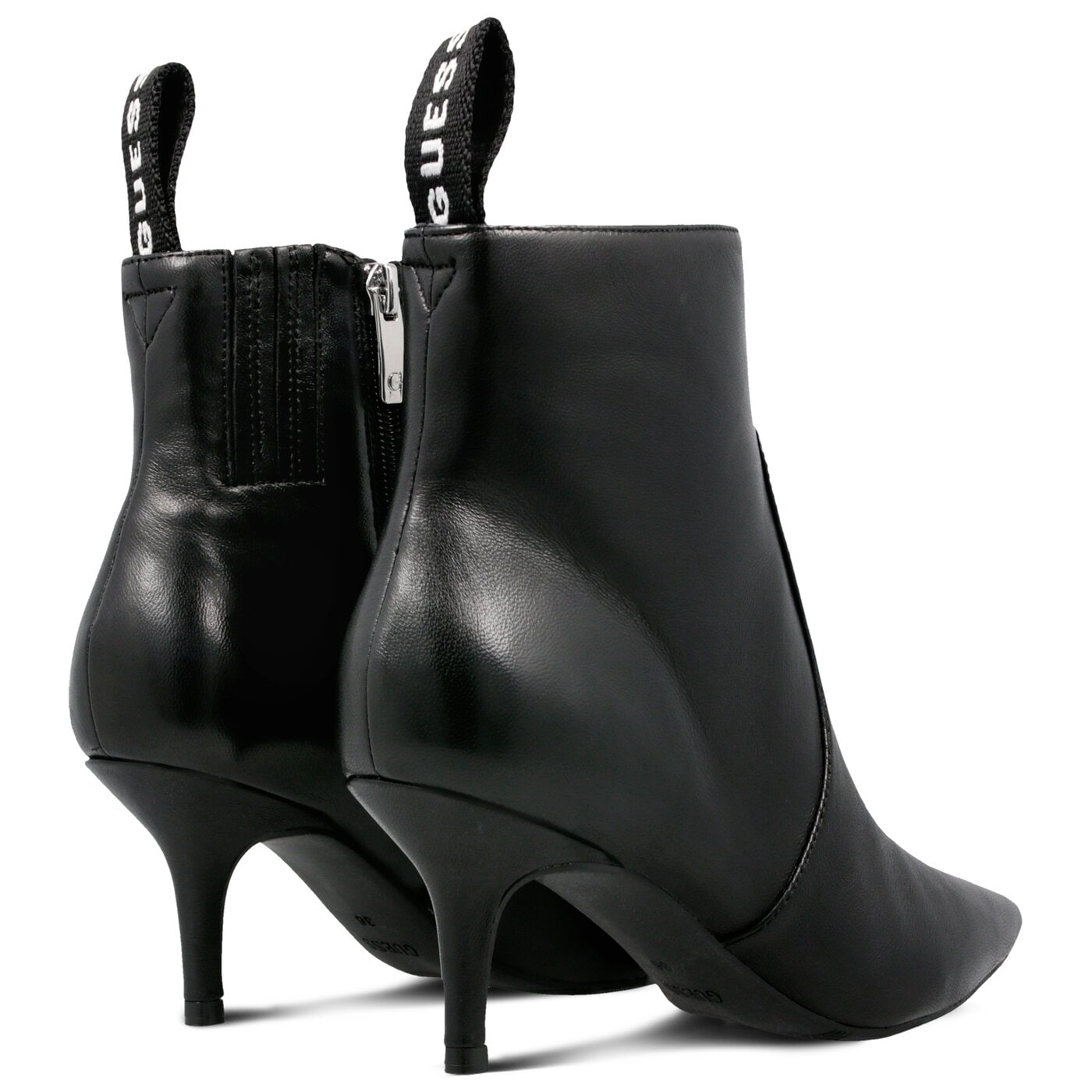 Damskie botki / sztyblety GUESS DEIDRA flde14lea09black kolor czarny