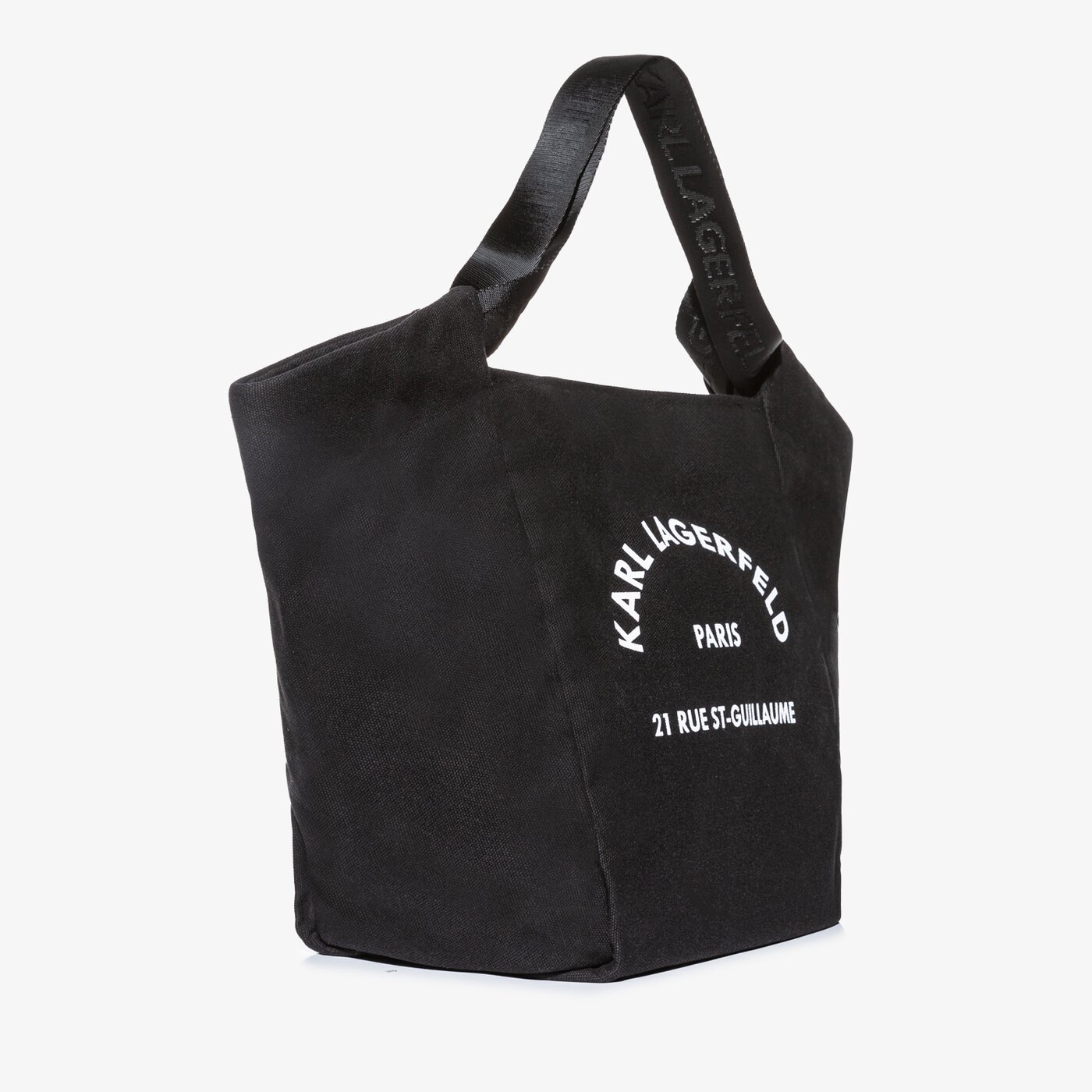 Damska nerka / saszetka KARL LAGERFELD TOREBKA RSG CANVAS SHOPPER 221w3018999black kolor czarny