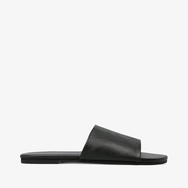 Damskie klapki SYMBIOSIS ALICE SLIDES  syws119008 kolor czarny