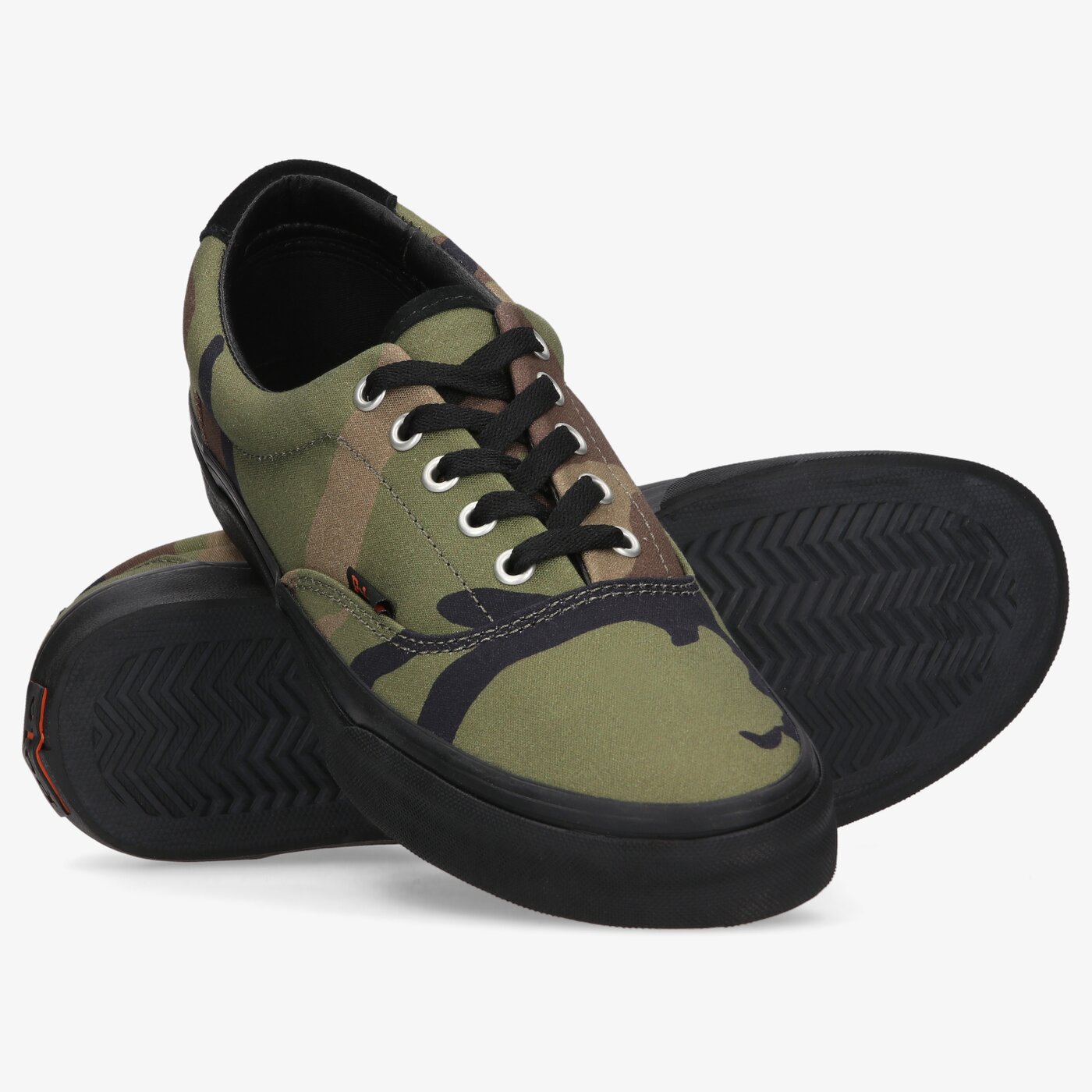 Męskie trampki POLO RL KEATON TAB SNEAKERS LOW TOP LACE  816845034001 kolor czarny