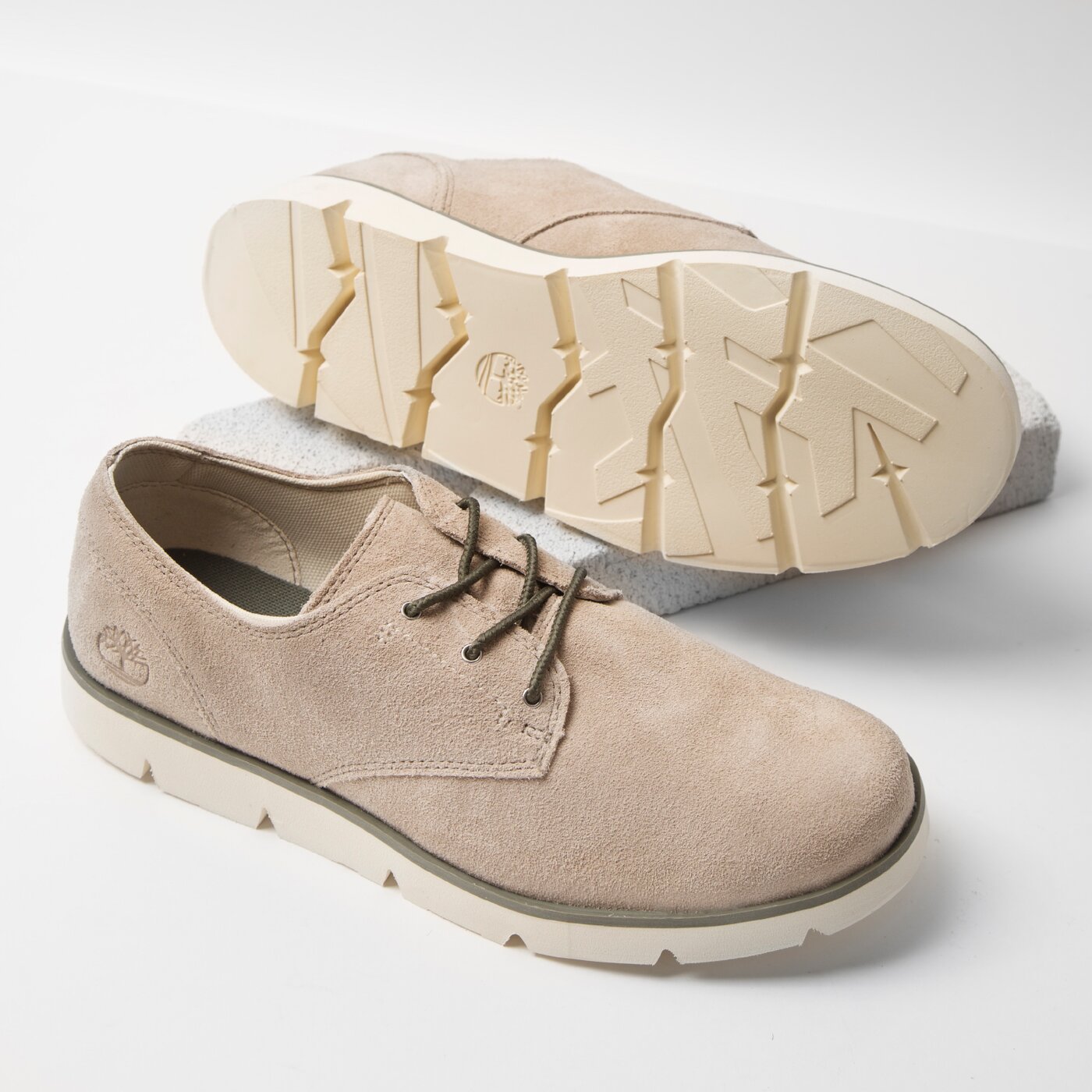 Dziecięce półbuty TIMBERLAND RADFORD OXFORD ca1rem kolor beżowy