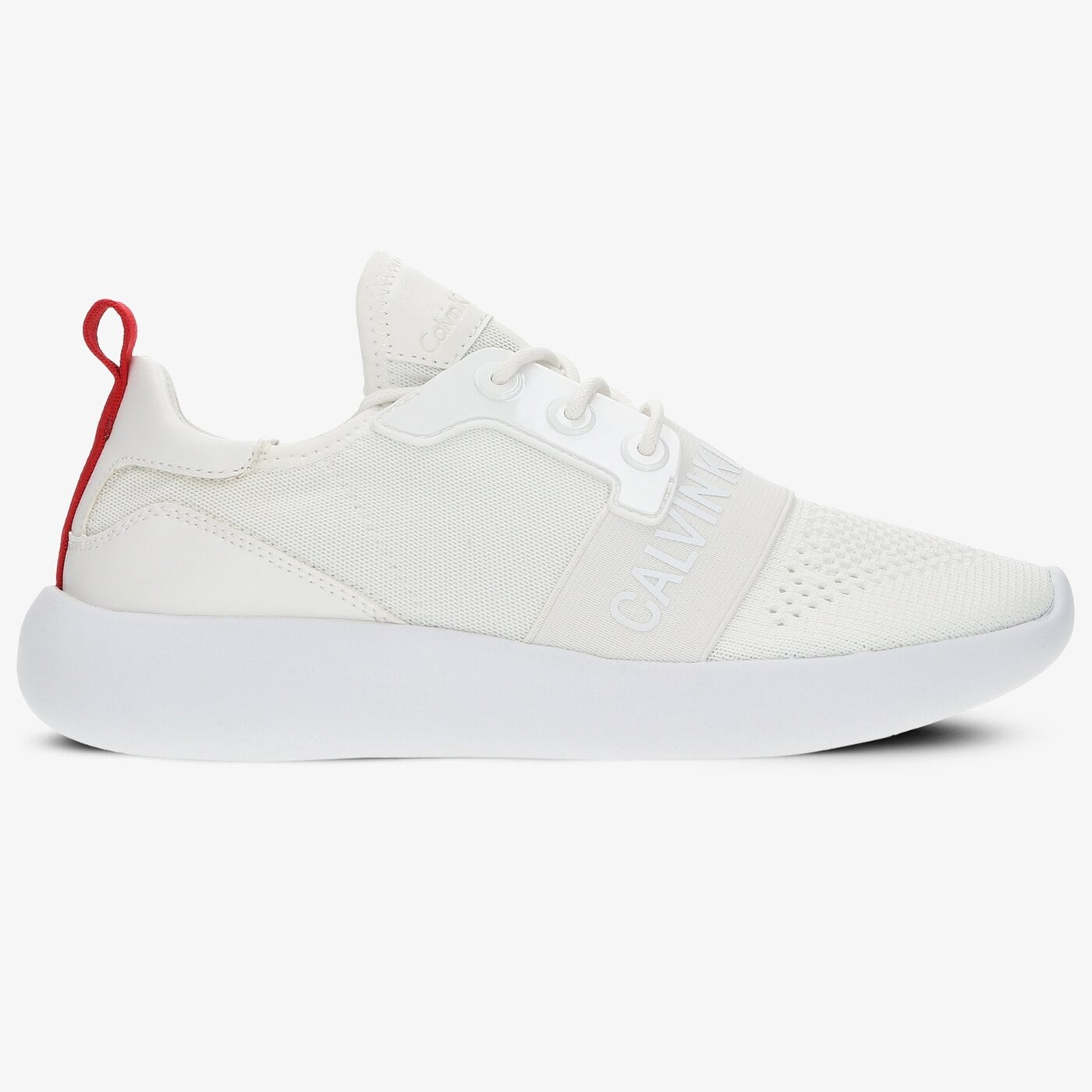 Damskie sneakersy (buty) CALVIN KLEIN MERYL re9809100 kolor biały