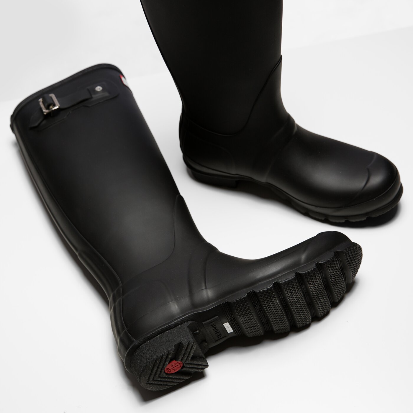 Damskie kalosze (buty gumowe) HUNTER WOMENS ORG TALL  wft1000rma-blk kolor czarny