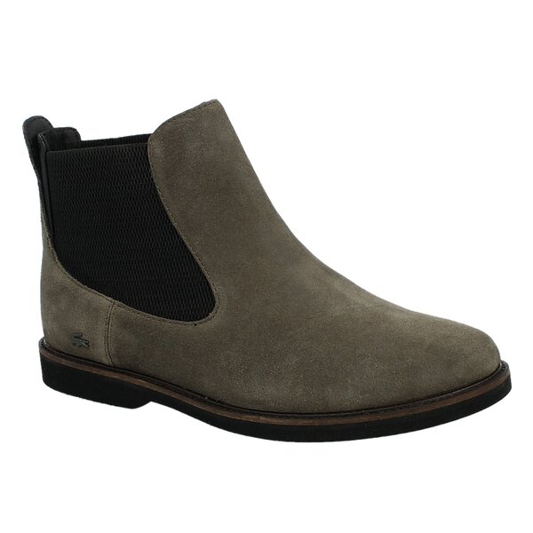 Damskie botki / sztyblety LACOSTE THIONNA 728srw11351w4 kolor khaki