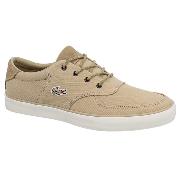Męskie półbuty LACOSTE GLENDON 11 729srm2127158 kolor beżowy