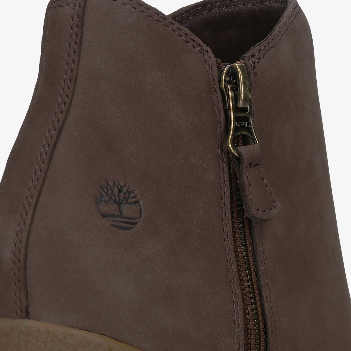 Damskie buty za kostkę TIMBERLAND TILLSTON ZIP ANKLE BOOT tb0a2dxzd401 kolor brązowy