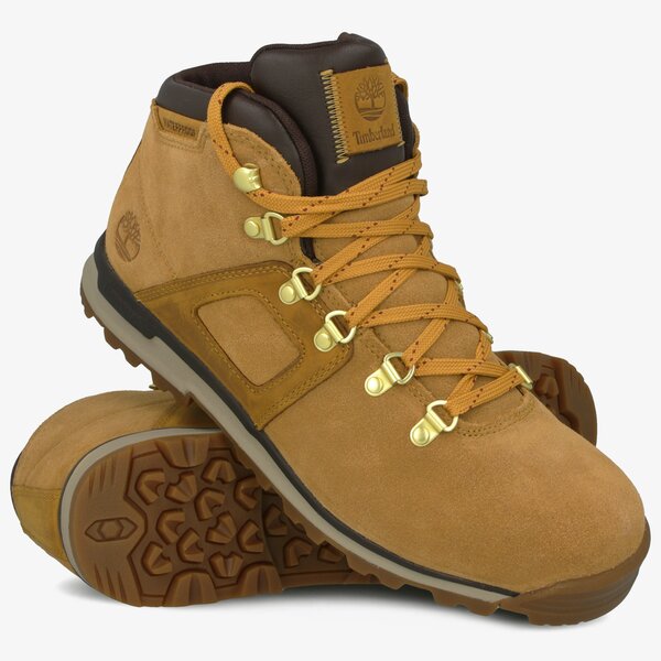 Męskie buty outdoor (trekkingowe) TIMBERLAND GT SCRAMBLE MID LEATHER WP  tb0a21cjx351 kolor żółty